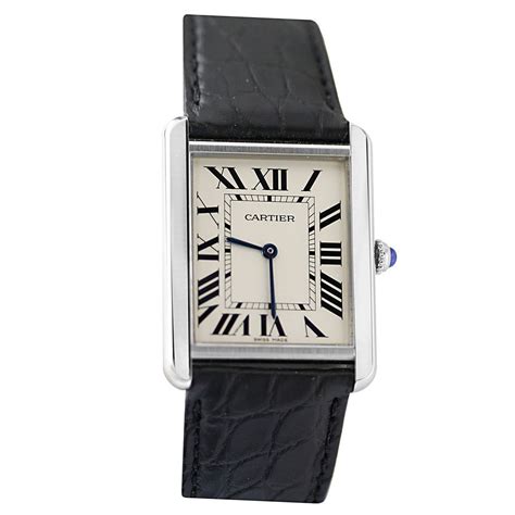 orologjo donna cartier quarzo stanless stel back hlng quality|cartier tank quartz movements.